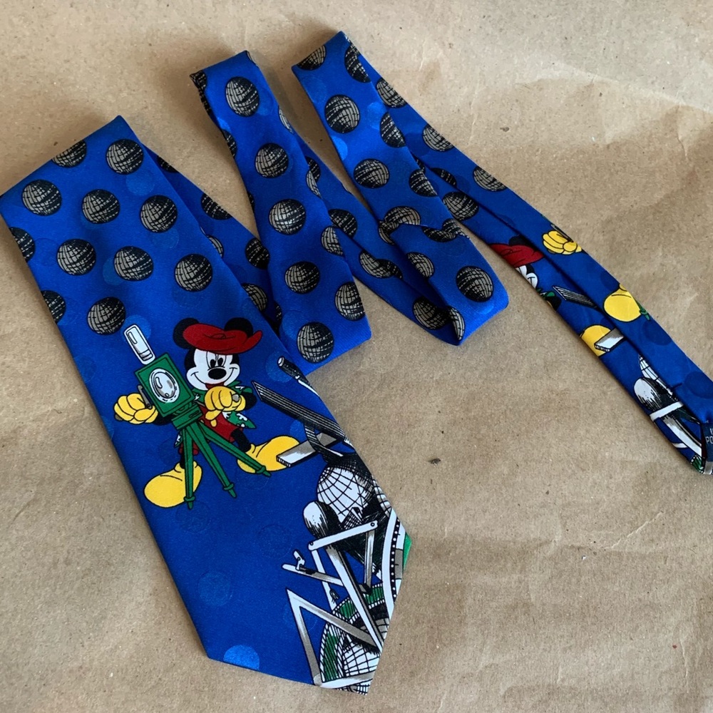 🎄Mickey Mouse Necktie producer film Disney